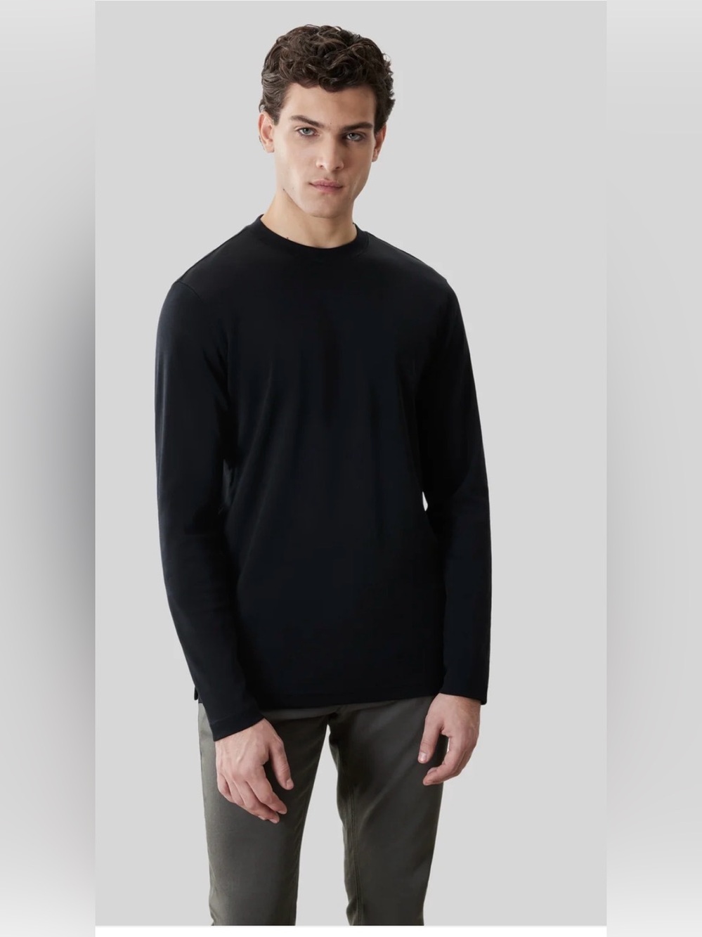 Robert Barakett The Barakett High Crew in Black Sz L EUC